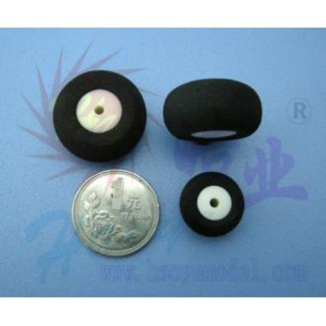 HY SUPER LIGHT WHEELS WHITE 25 x 13 x 2.5 ( OLD CODE HY061005 )
