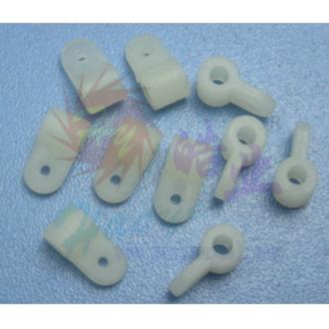 HY AILERON NYLON HORN 2.5 x 5 x 6mm ( 4pk ) ( OLD CODE HY070102 )