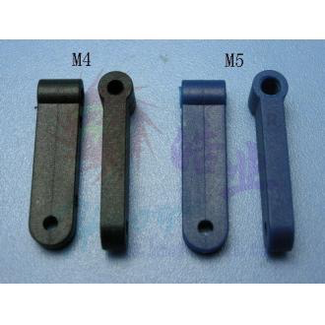 HY MODEL ACCESSORIES HY NYLON PLASTIC HORN LONG M4 L37.5 X W5 X 9.5MM ( 4pk ) ( OLD CODE HY070201 )