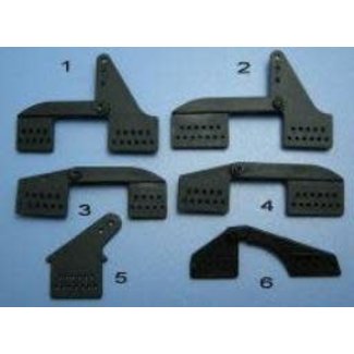 HY MODEL ACCESSORIES HY FLAP HINGE L36+20=56 H1=12, H2=12 ( 2pk ) ( OLD CODE HY070212F )