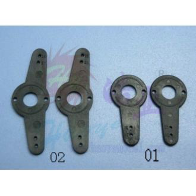 HY PLASTIC SERVO ARM EXT 29 x 8 ( OLD CODE HY071601 )
