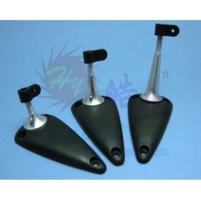 HY ALUMINIUM CONTROL HORN W.BASE 34 x 2.8 ( 2pk ) ( OLD CODE HY072103 )