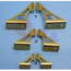 HY ALUMINIUM CONTROL HORN 20 x 30 ( 2pk ) ( OLD CODE HY073001 )