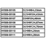 HY FLAT PIN HINGE 4.5 x 12 x 76 ( 15pk ) ( OLD CODE HY080109 )