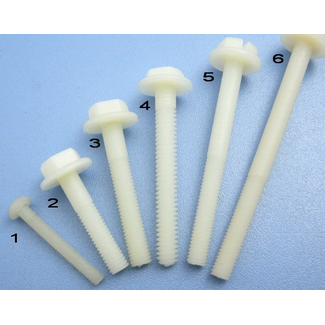 HY MODEL ACCESSORIES HY NYLON SCREW 6.0 x 40mm ( 10 PK )  ( OLD CODE  HY090104 )