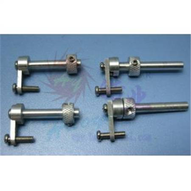 HY WHEEL PANT MOUNT WITH AXLE 10 X 26mm x 4.5 ( 2 PACK ) ( OLD CODE HY111202 )
