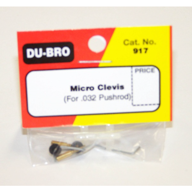 DUBRO MICRO CLEVIS FOR .032 PUSHROD 917