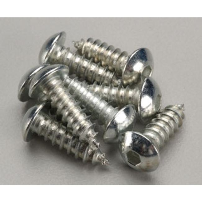 DUBRO #8 X 1/2‚Äù BUTTON HEAD SHEET METAL SCREWS ( 8 )