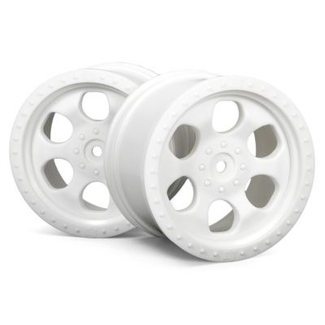HPI HPI 6-Spoke Wheel White 83x56mm