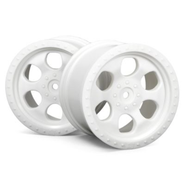 HPI 6-Spoke Wheel White 83x56mm