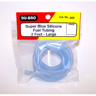 DUBRO DUBRO SILICINE FUEL LINE BLUE  2'