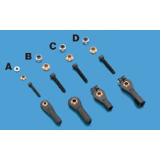DUBRO DUBRO 6-32 HEAVY DUTY BALL LINKS (12)  2267