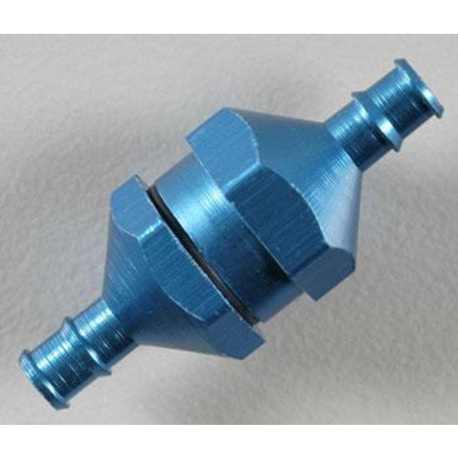 DUBRO In-line Fuel Filter Blue