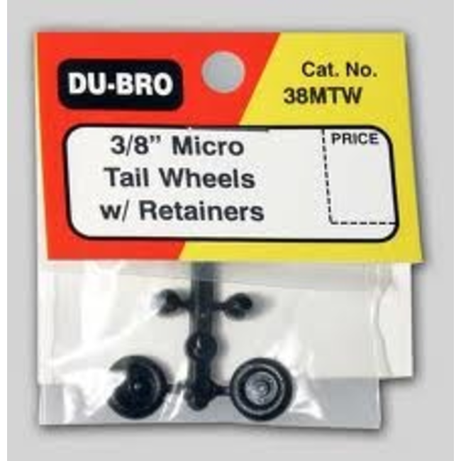 DUBRO Micro Tailwheel w/Rtnr 3/8(2) 38MTW