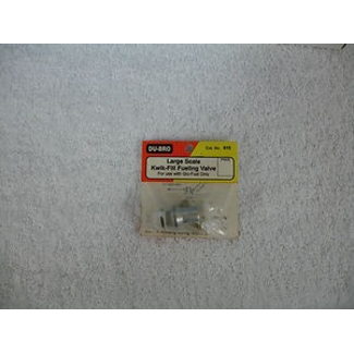 DUBRO DUBRO LARGE SCALE KWIK-FILL FUELING VALVE FOR USE WITH GLO-FUEL ONLY