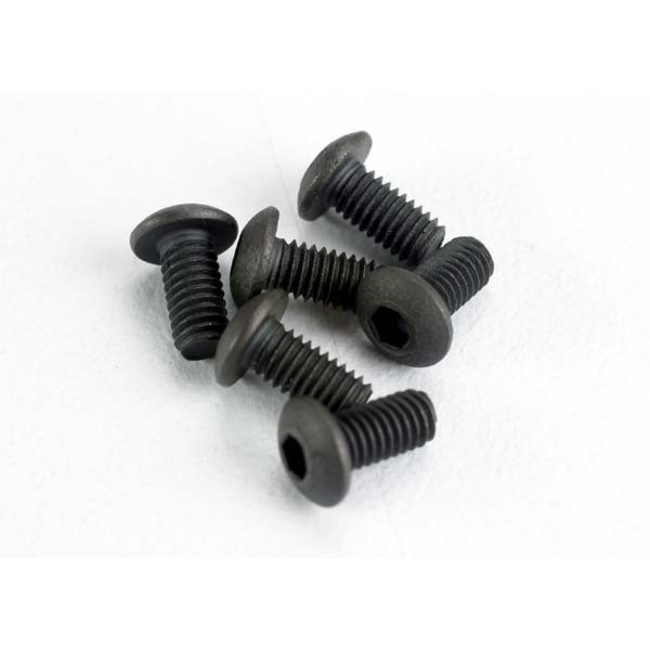 TRAXXAS Screws 3 X 6mm Buttonhead (6)