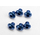 Jato Button Head Screw 4x4 Blue (6)