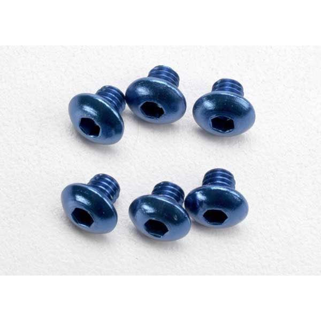 Jato Button Head Screw 4x4 Blue (6)