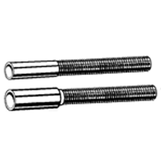DUBRO DUBRO THREADED COUPLERS - 1/16 (2) 111