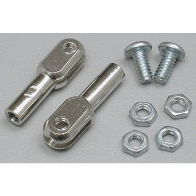 DUBRO Threaded Rod Ends - 4-40 (2)