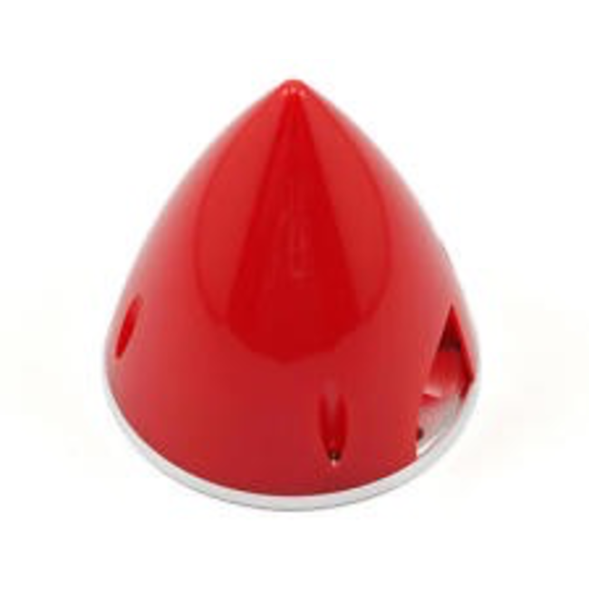 Spinner 2-1/4 Nylon Alum Red