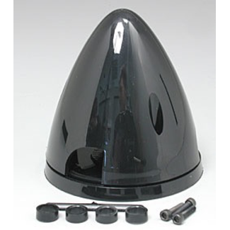 RADIO ACTIVE Spinner 2-1/4 Nylon Alum Blk