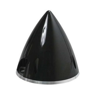 RADIO ACTIVE Spinner 3-1/4 Nylon Alum Blk