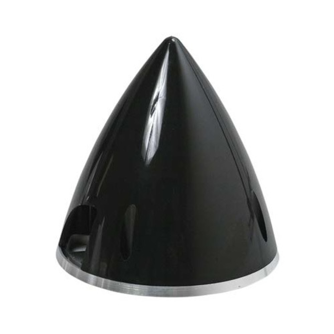 Spinner 3-1/4 Nylon Alum Blk