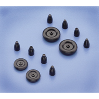 DUBRO DUBRO MICRO TAIL WHEEL W/RETAINERS 1/2 (2) 12MTW
