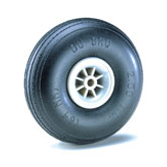 DUBRO 2 1/4‚Äù TREADED LIGHTWEIGHT WHEEL