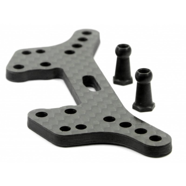 HPI FRONT SHOCK TOWER (GRAPHITE/NITRO 3)