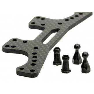 HPI HPI REAR SHOCK TOWER GRAPHITE NITRO