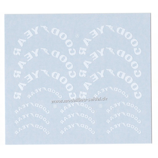 TAMIYA TAMIYA Reifen Decals Good Year weiss 12036 1/12