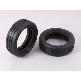 TAMIYA TAMIYA 2WD Wide Grooved F. Tires 60/19