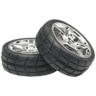 TAMIYA TAMIYA 5-Spoke Wheel w/Tire*2(24mm/0)