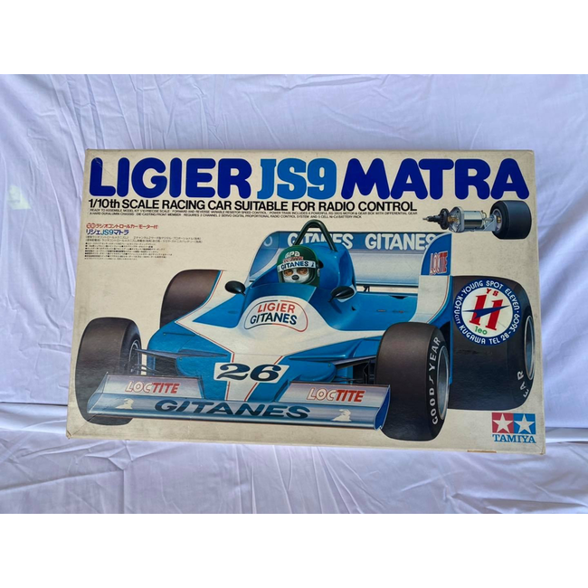 送料無料 当時物 未組立 1/10 タミヤ リジェ JS9 マトラ ラジオ