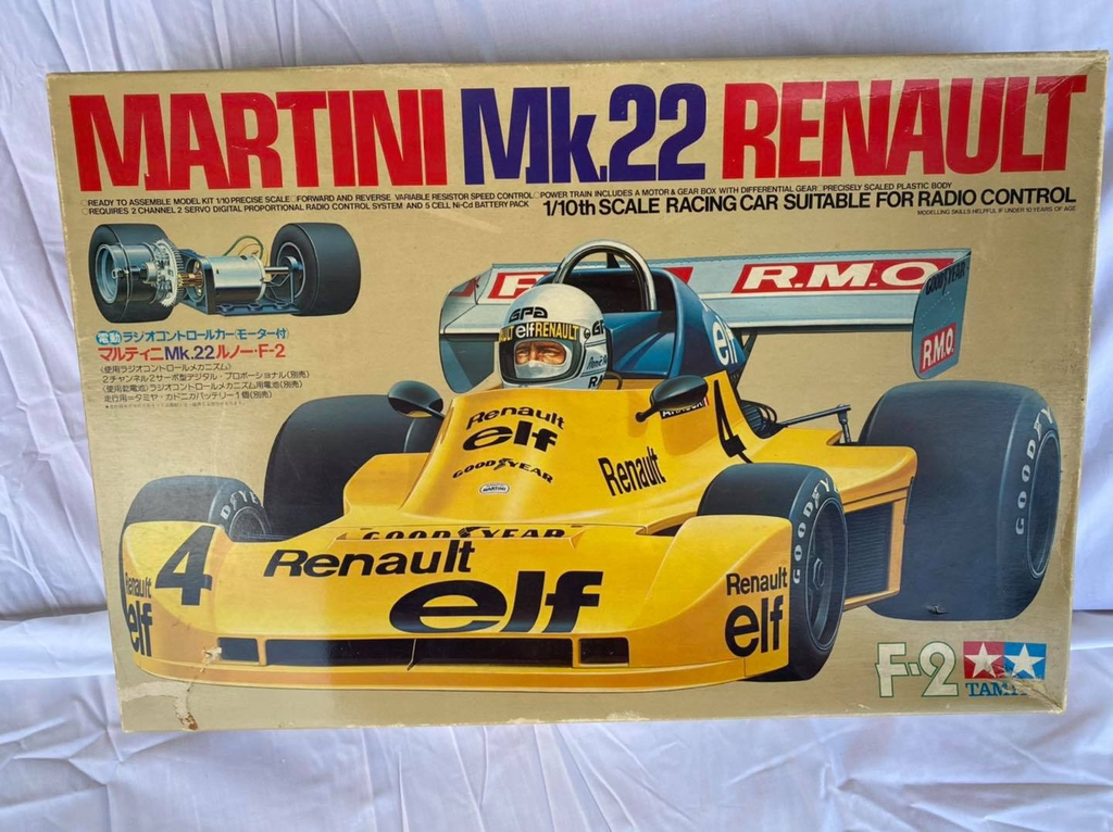 TAMIYA MARTINI MK.22BRENAULT F2 1977 1979 VINTAGE KIT - www