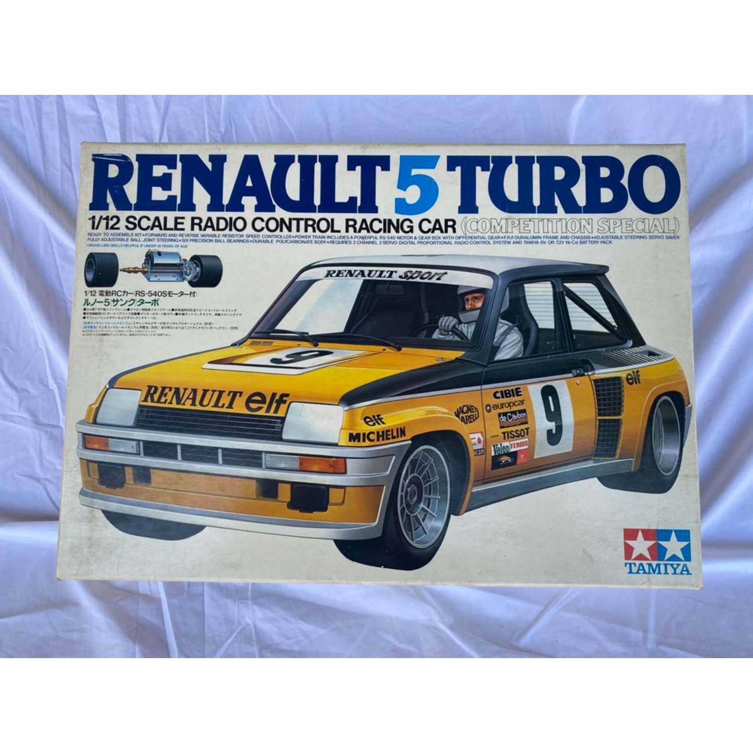 TAMIYA RENAULT 5 TURBO COMPETITION SPECIAL 1981 VINTAGE KIT - www