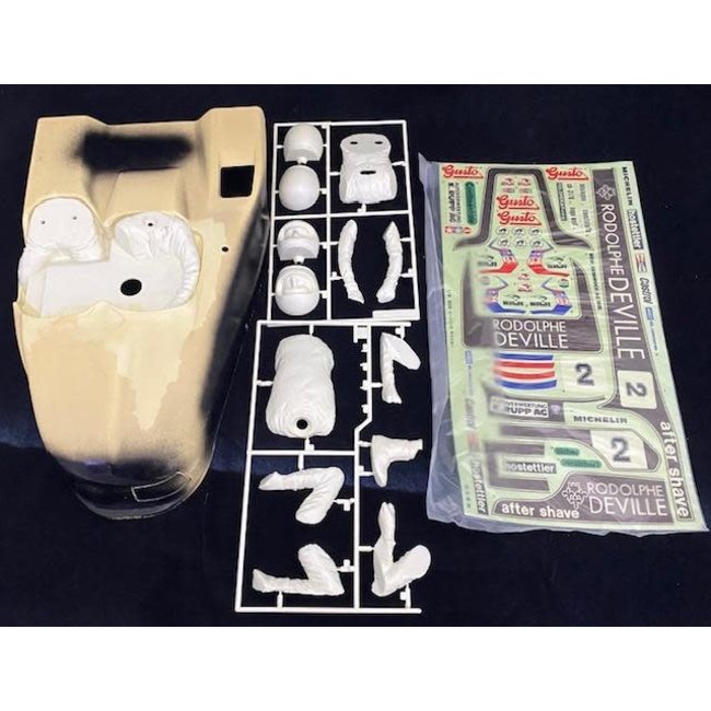 TAMIYA B2B SIDE CAR  PAINTED IN PRIMER & STATERED 1980 VINTAGE