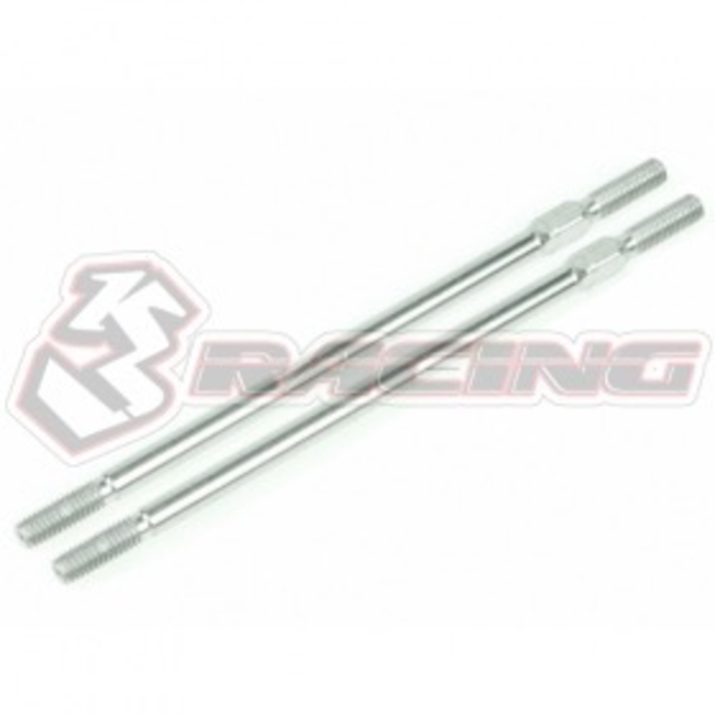 3RACING 64 Titanium 3mm Turnbuckle - 72mm (2 Pcs)