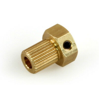 HY MODEL ACCESSORIES HY BRASS GRUB SCREW COUPLING INSERT 1/4