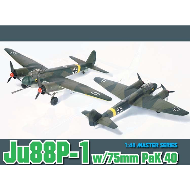 Dragon 5543 1/48 Junkers JU88P-1 Tank Buster Plastic Kit