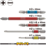 VESSEL GO-SAI Bit   Set Details: Both head + 2 / - 6 x 65, + 2 x 110, + 3 x 65, single head + 1 x 65, + 2 x 100 mm Material: Die Hard Steel Maximum hardness: HRC 62 SUITS  ALL  JAPANESE  BRANDS