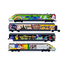 HORNBY EUROSTAR YELLOW SUBMARINE HO TRAIN SET  ( disc when sold out )