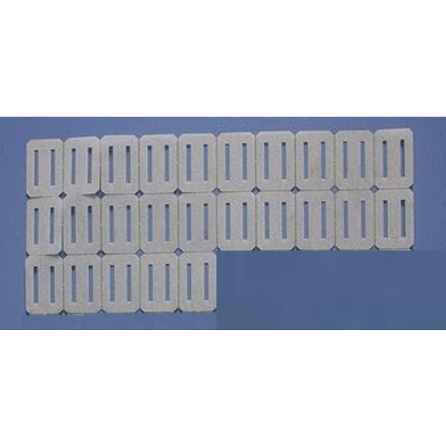 HY CA FABRIC HINGE L17 × W10 × H0.3mm (25PK) ( OLD CODE  HY080804A )