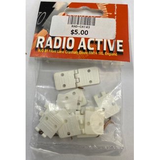RADIO ACTIVE RADIOACTIVE CA143 HINGE NYLON +METAL PIN 11x130mm (10pk )