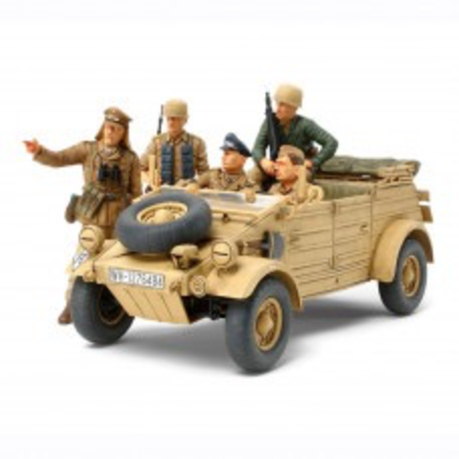 Tamiya 1/35 German Kubelwagen Type 82 "Ramcke Parachute Brigade" Model Kit