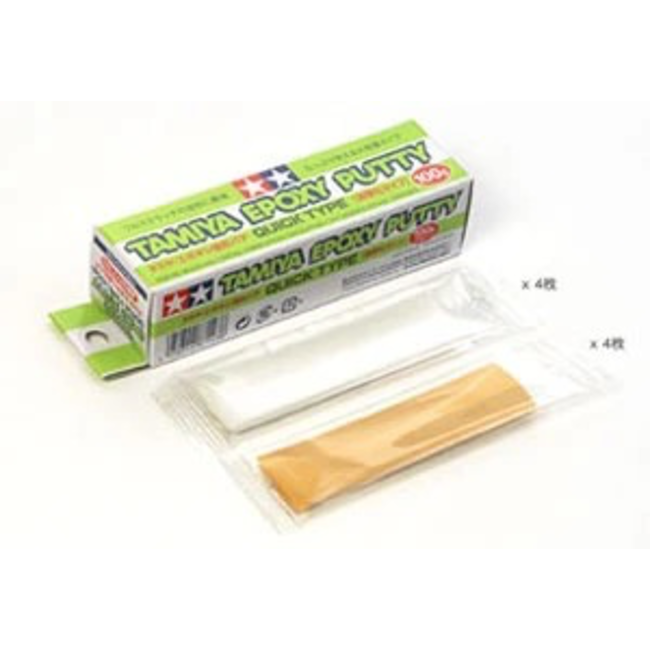 TAMIYA EPOXY PUTTY QUICK TYPE  100g  87143