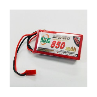 NXE POWER NXE POWER 7.4V 850MAH 30C SOFT CASE LIPO WITH JST PLUG
