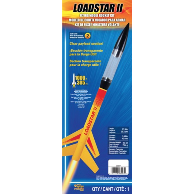 ESTES LOADSTAR II ROCKET KIT LESS 40% FOR 10 OR MORE PIECES